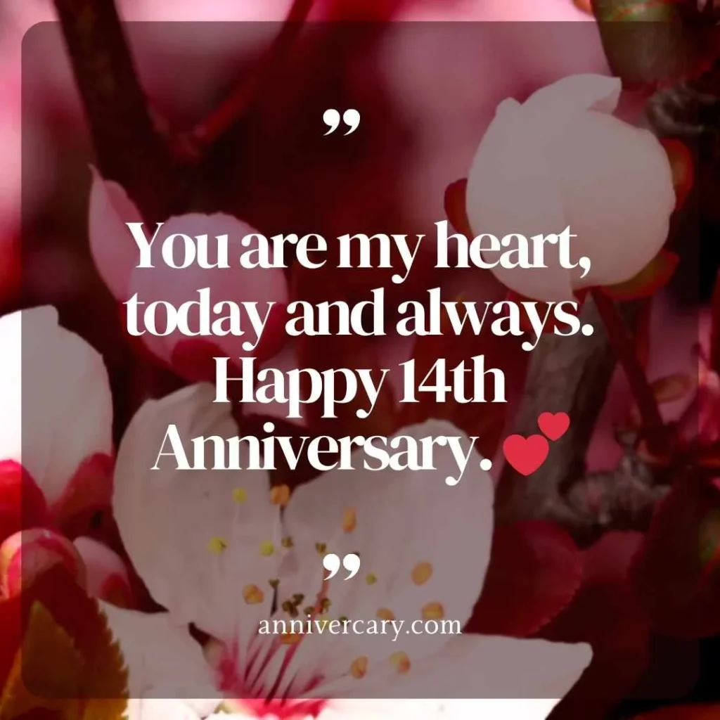 14 Year Anniversary Quotes for Wife