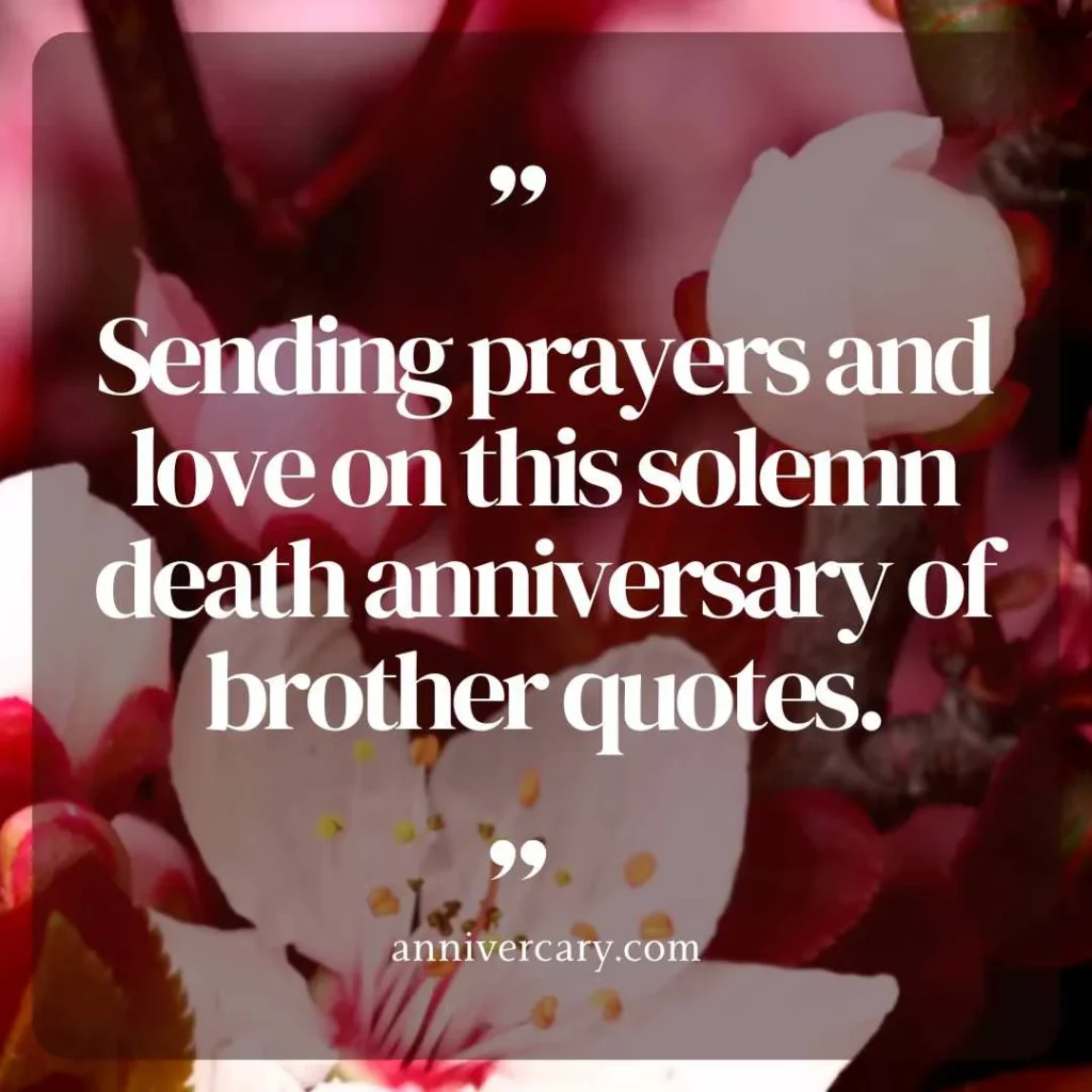 Anniversary Messages for Brother