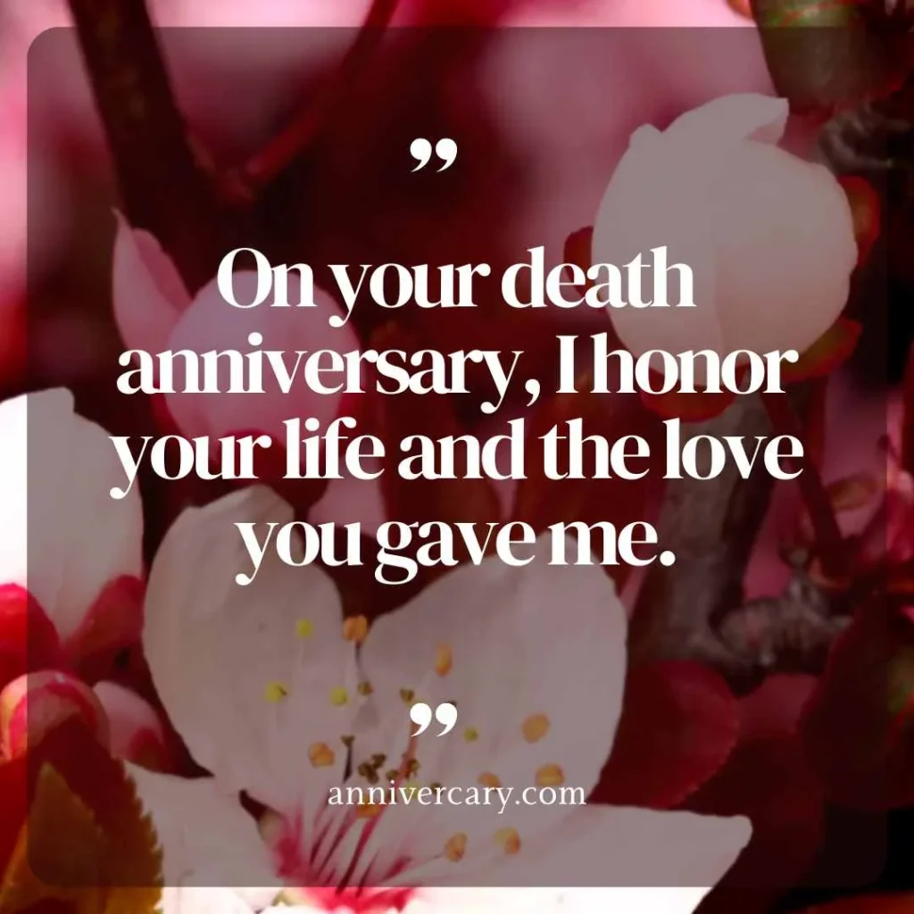 Death Anniversary Message for Father