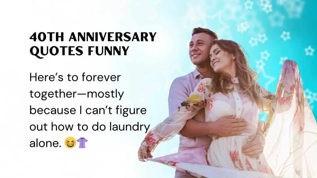 Short Funny Anniversary Wishes for Couples