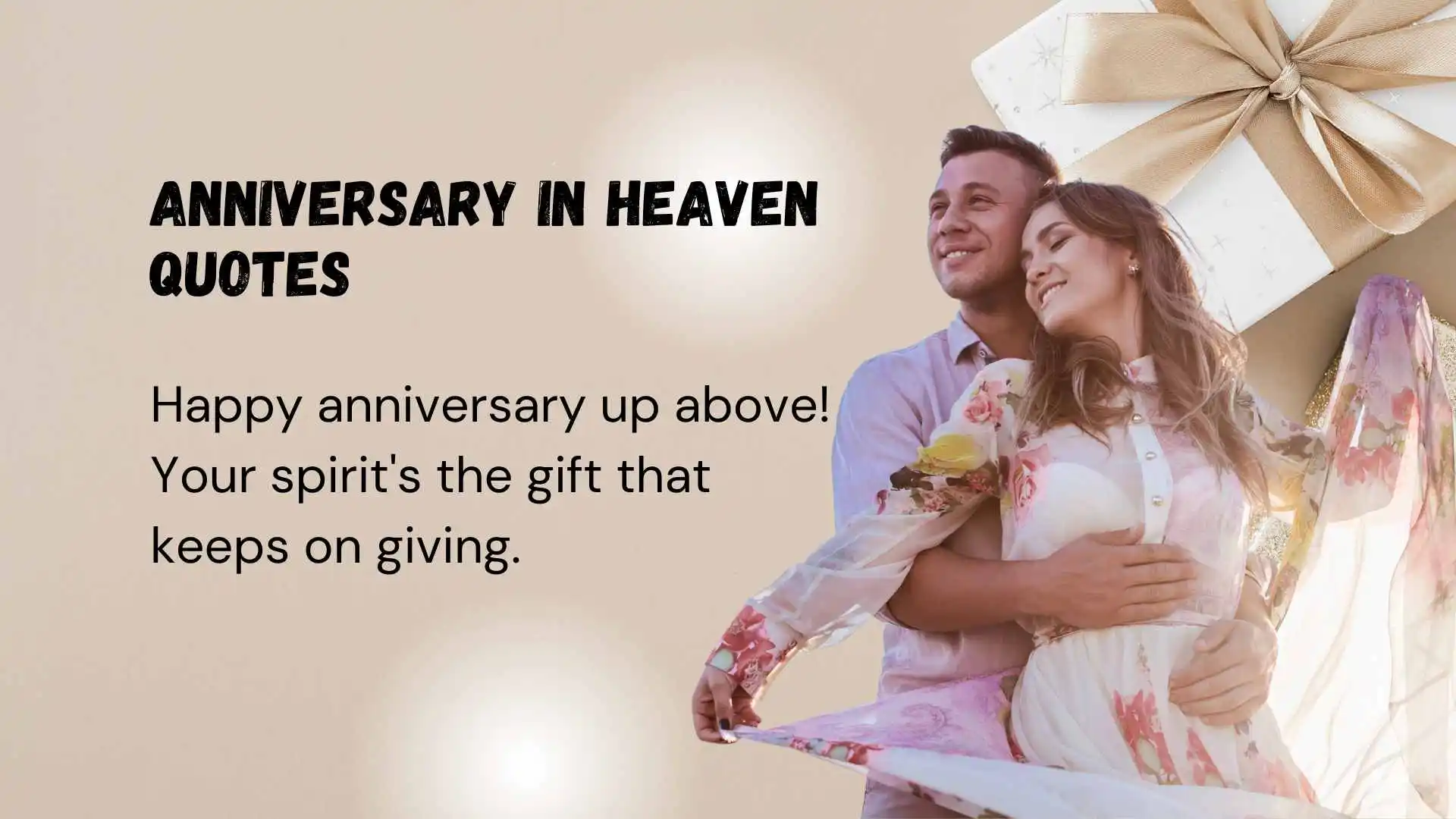 Read more about the article 265 Sweet Anniversary in Heaven Quotes for an Everlasting Bond 2025