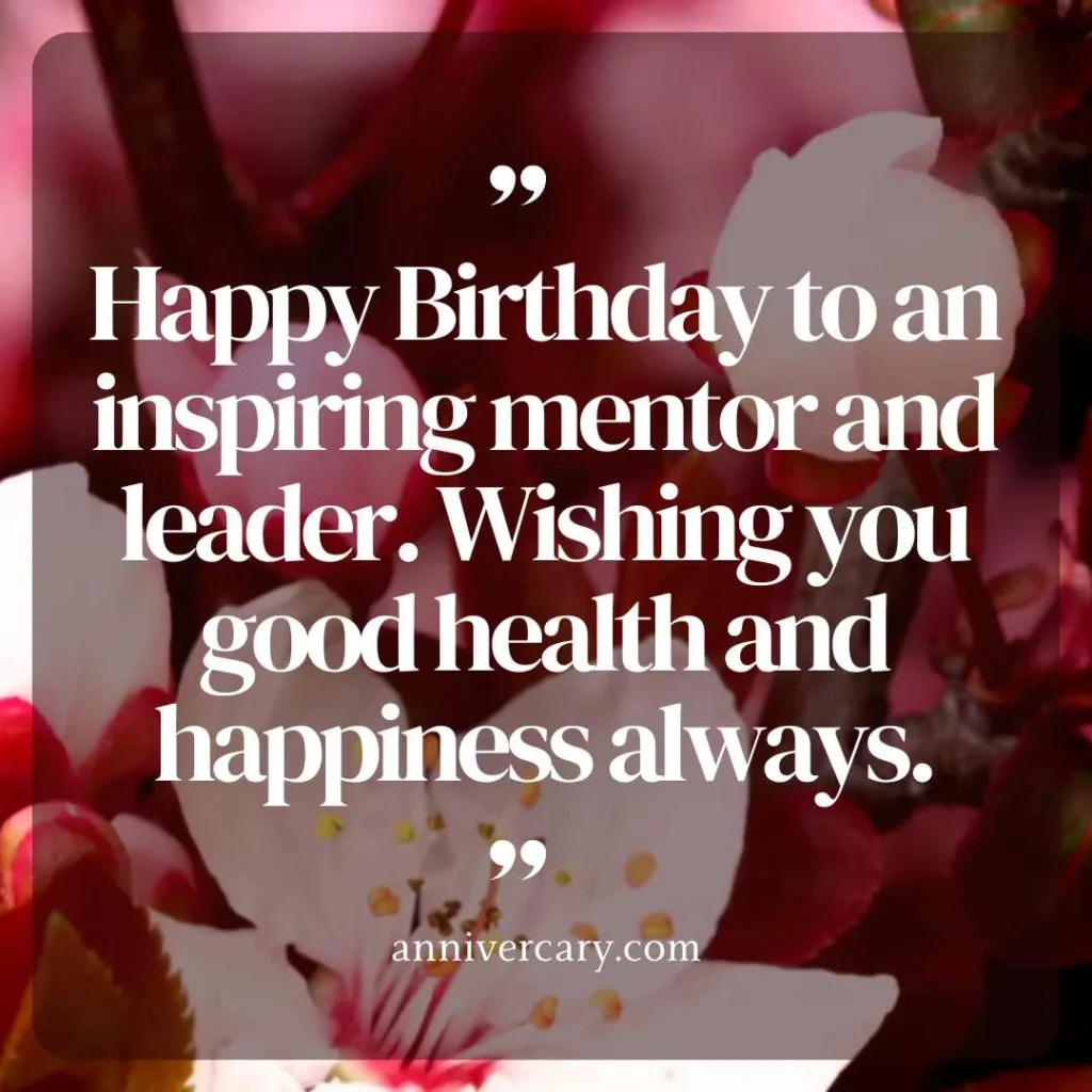 Happy Birthday Sir Wishes