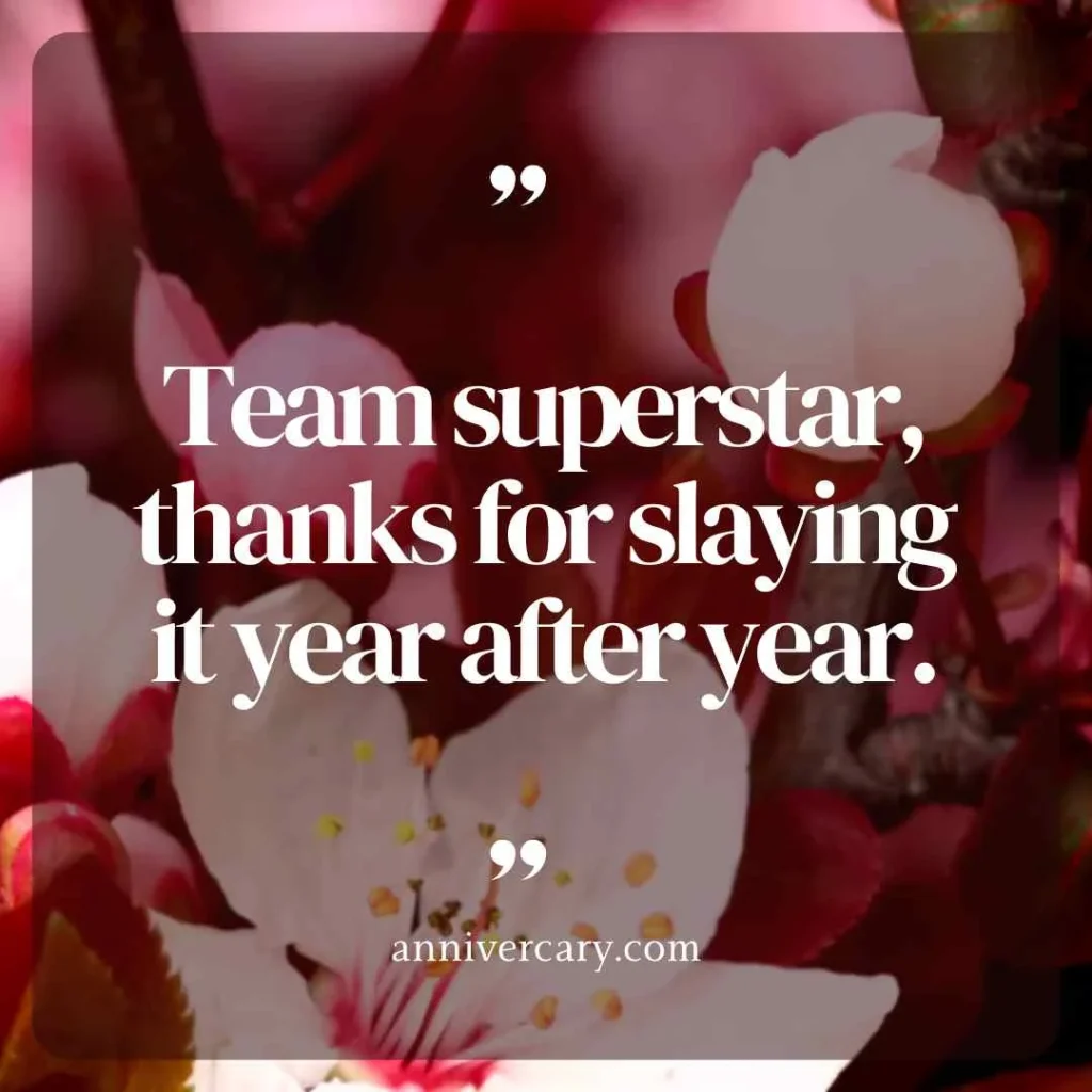Work Anniversary Quotes for Colleagues