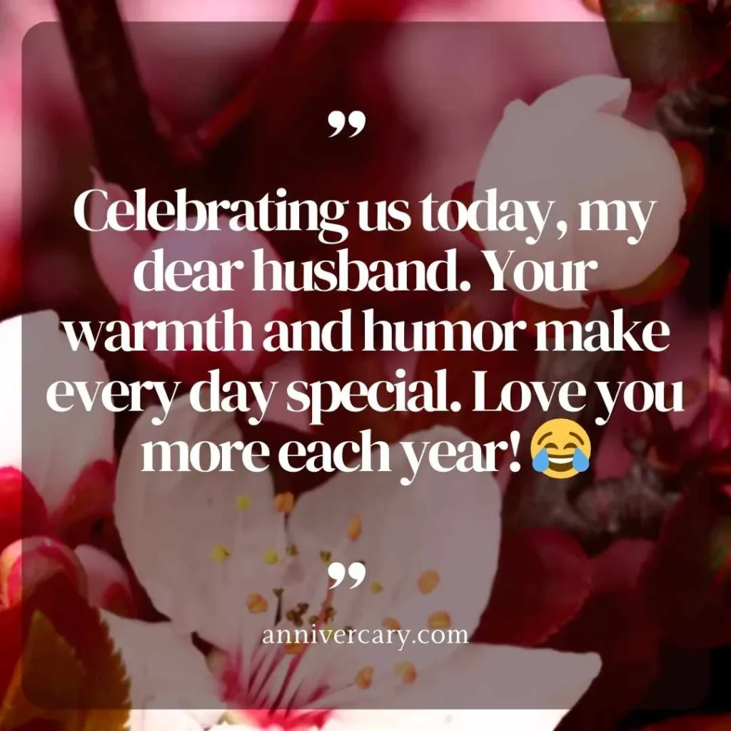 Anniversary Wishes for Husband