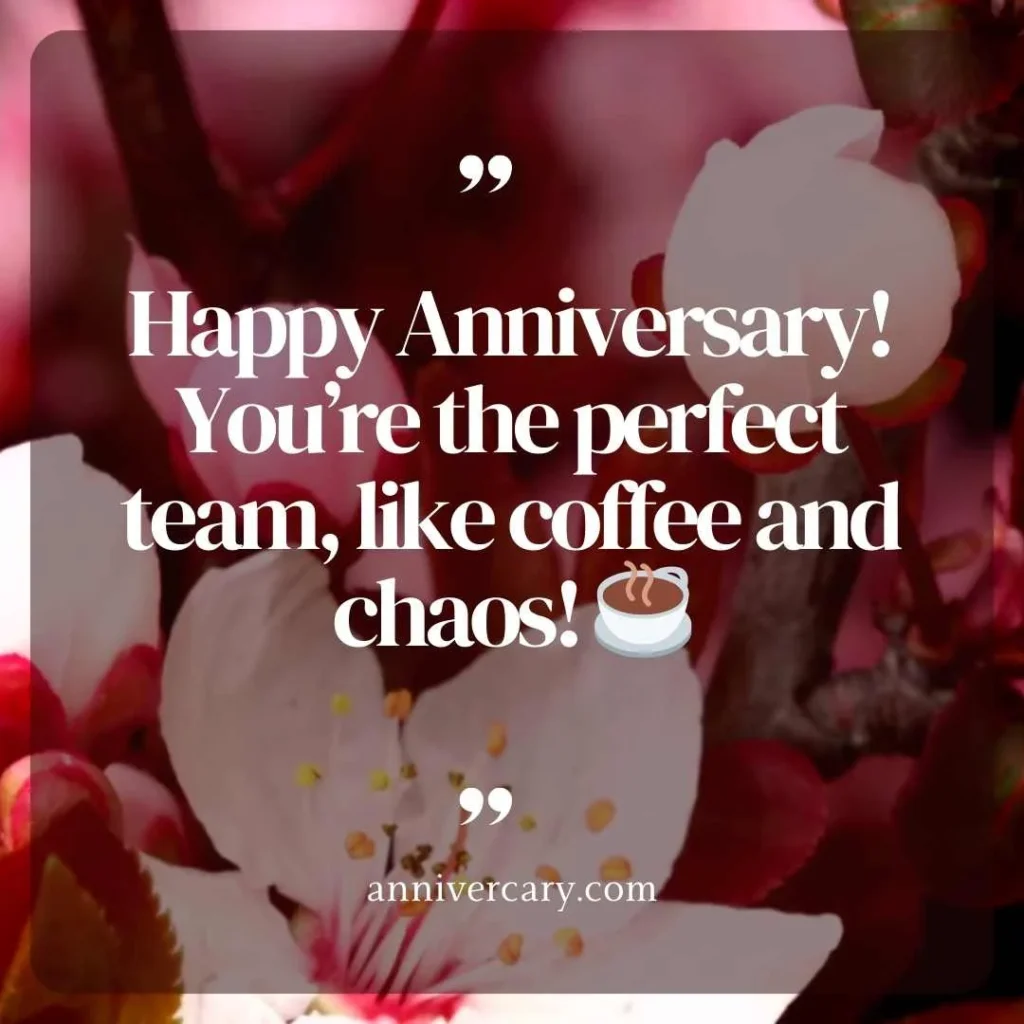 Funny Anniversary Wishes for Couples