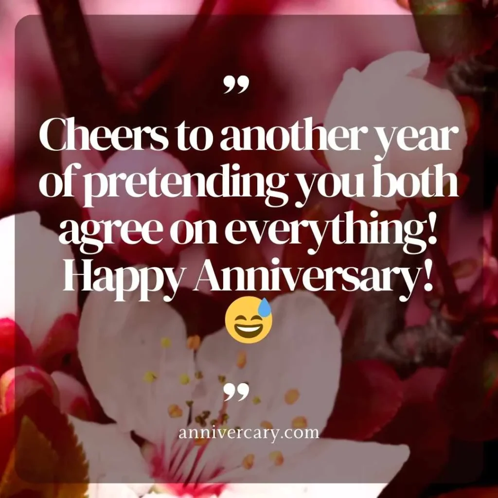 Funny Anniversary Wishes for Couples