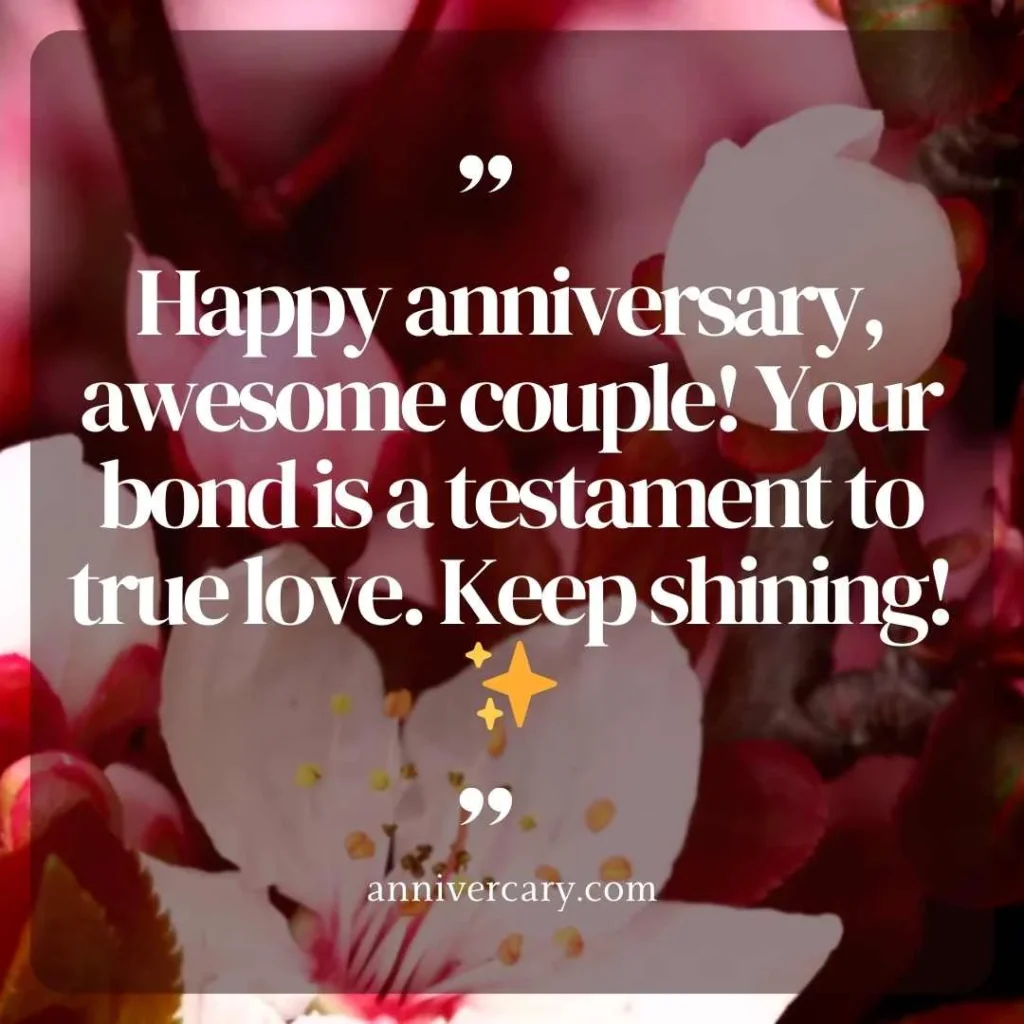 Heartfelt Anniversary Wishes for Friends