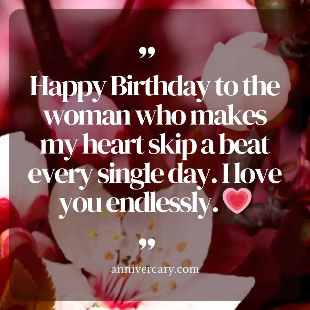 Romantic Birthday Wishes for Your Wife