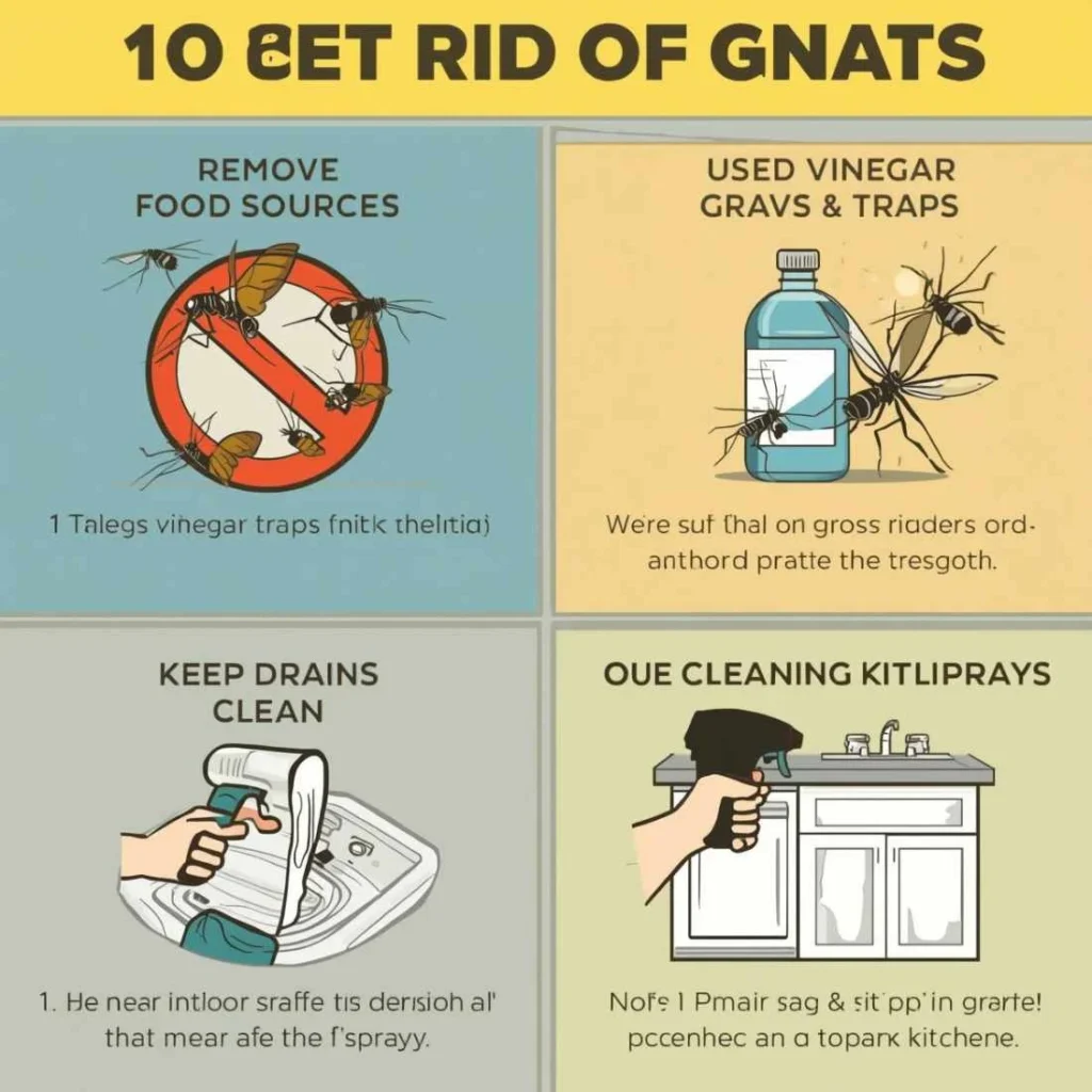 Get Rid of Gnats in the Kitchen