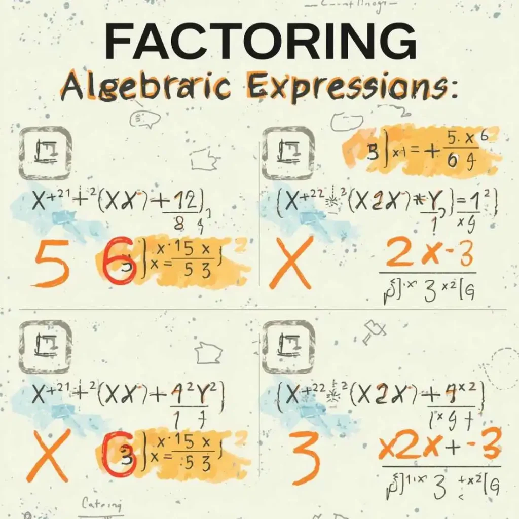 How to Factor Algebraic
