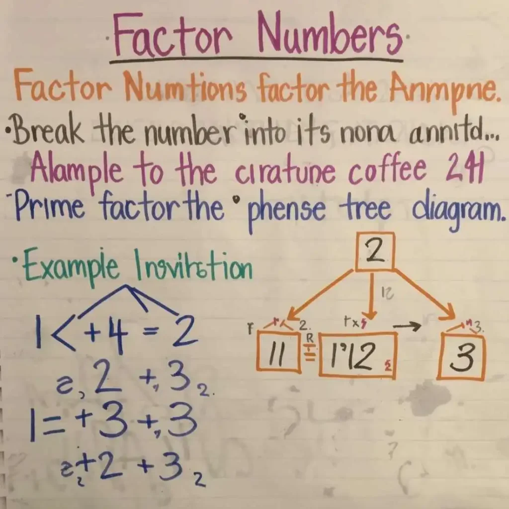 How to Factor Numbers