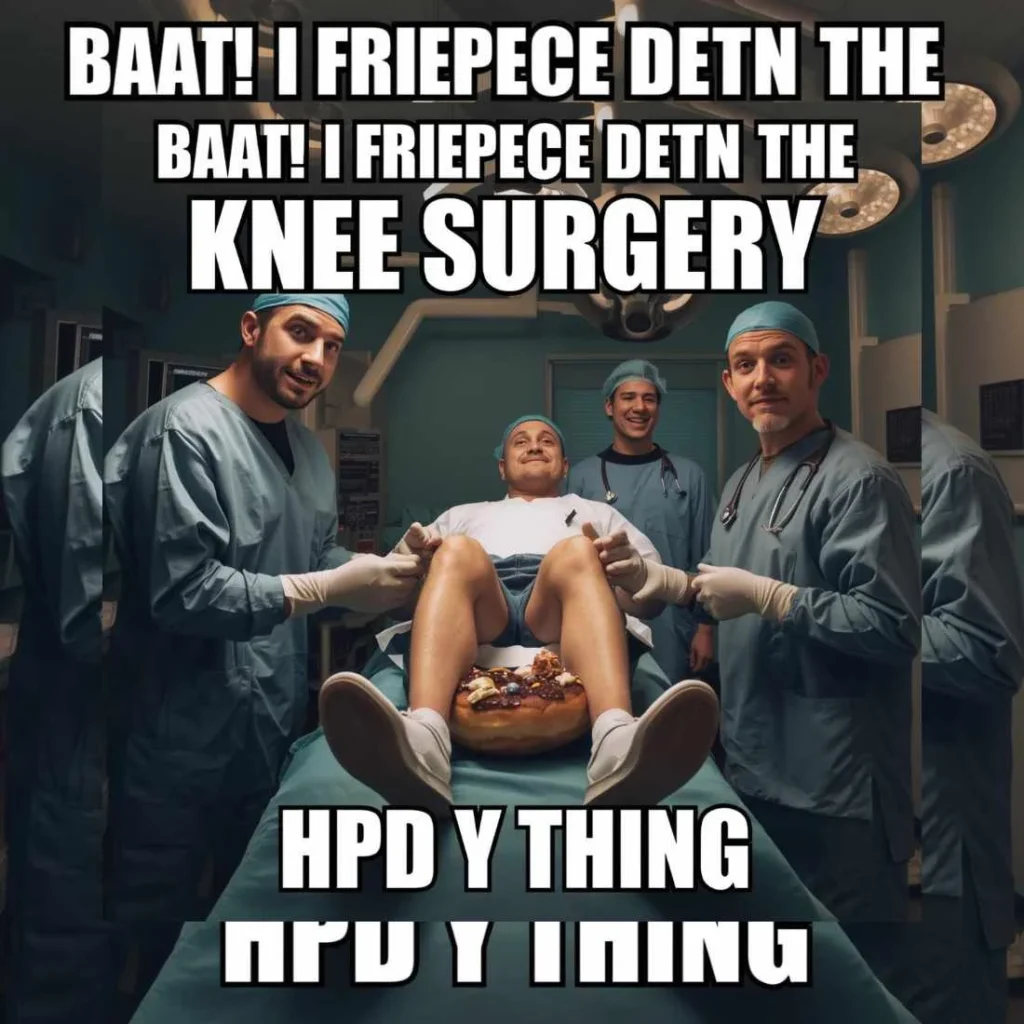 Knee Surgery Memes Go Viral