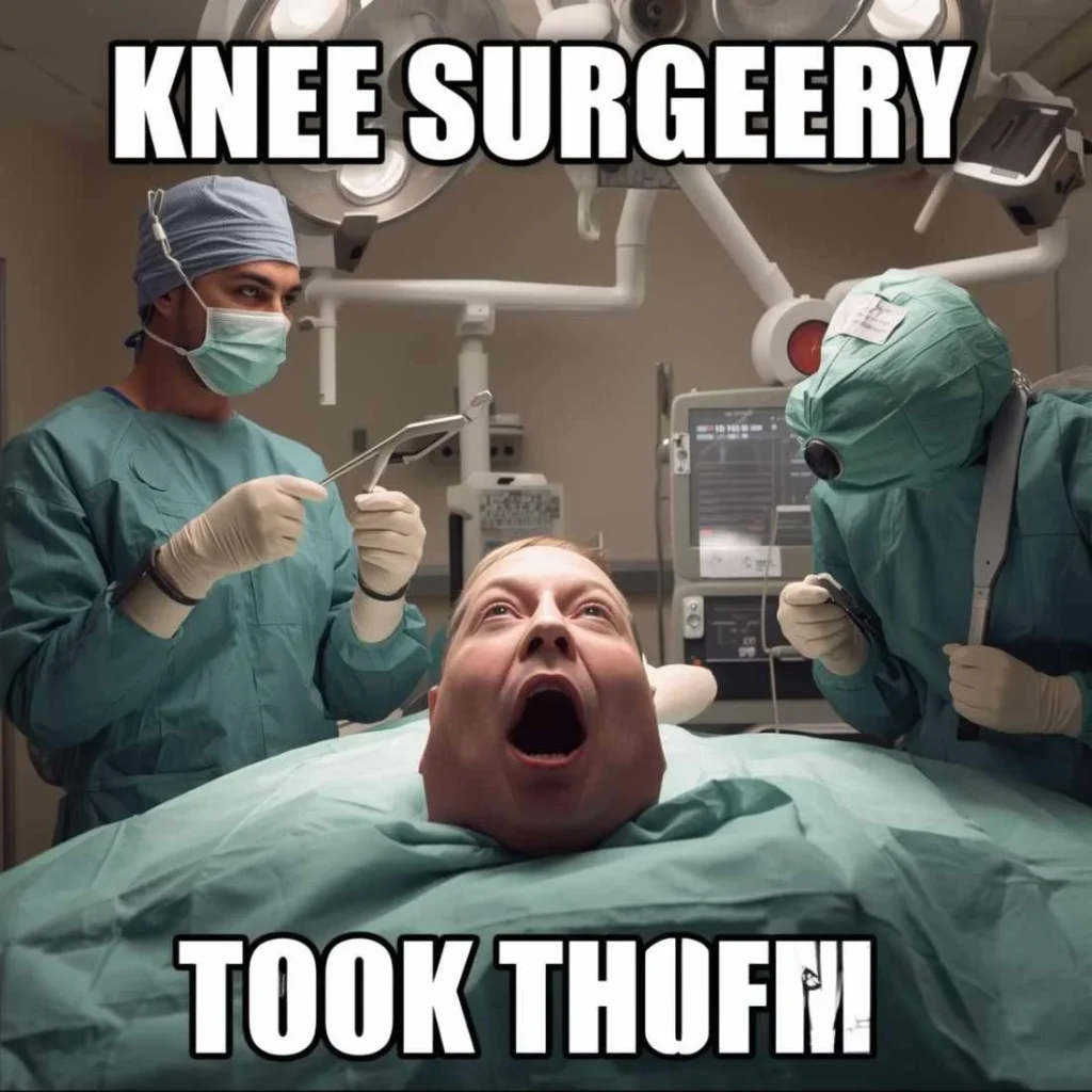 What Is a Knee Surgery Meme